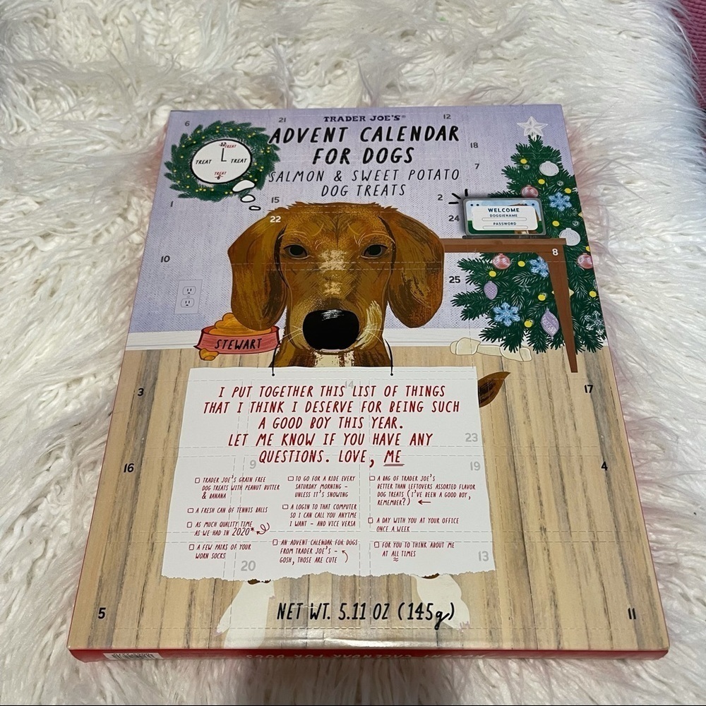 Trader Joe’s Advent Calendar‎ for Dogs 2021 Christmas Xmas NEW